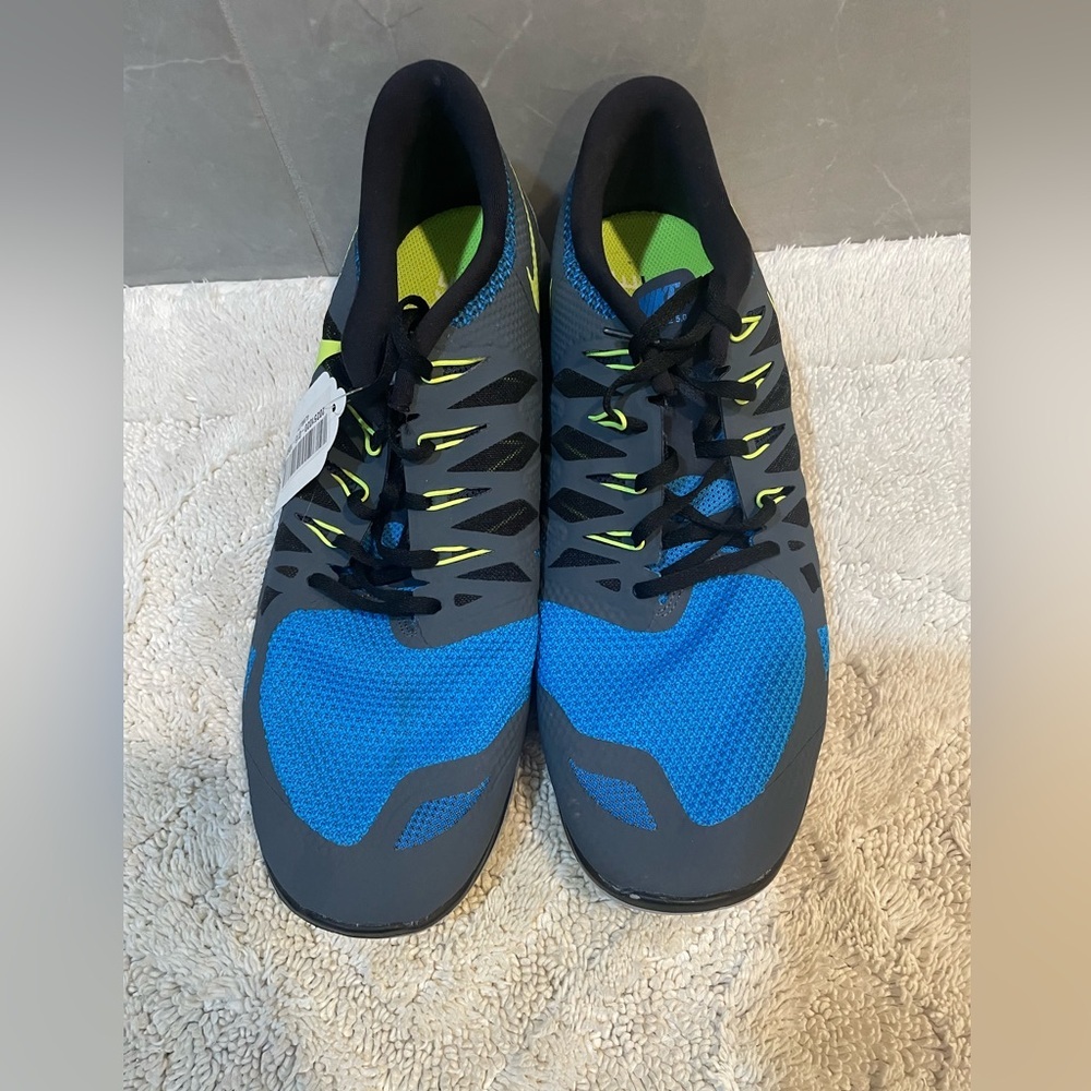 Nike Blue and Gray Running Shoes - Picture 2 of 6